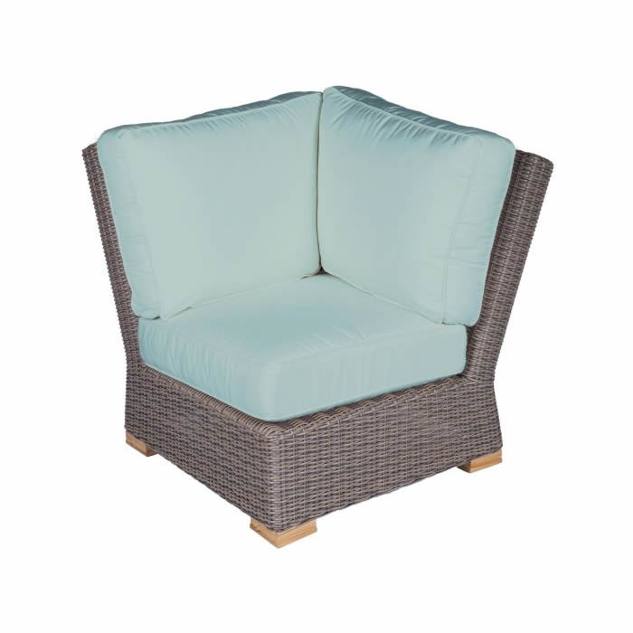 Teak Patio Sectional Corner Piece - Sanibel - Teak HQ™