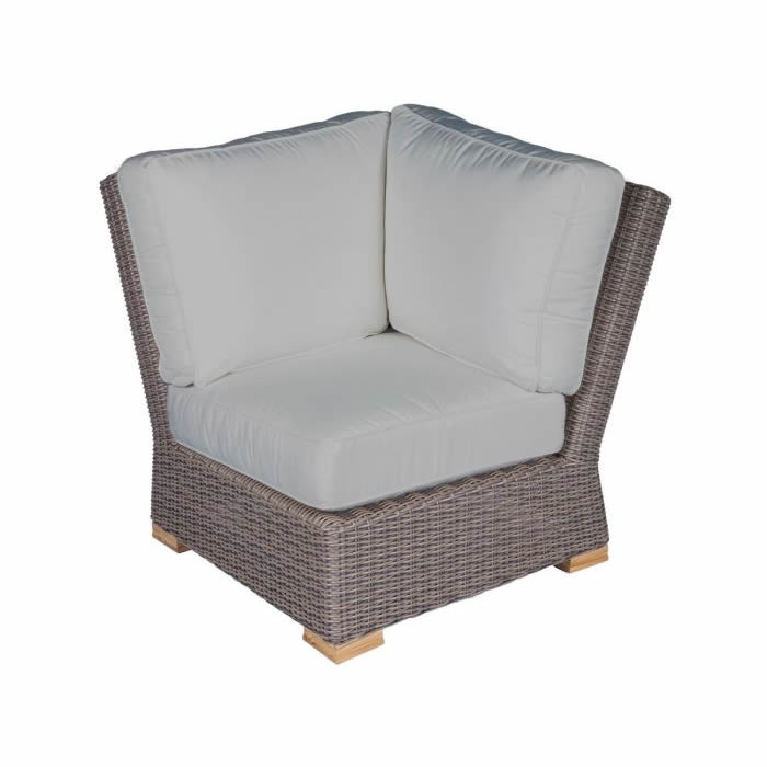 Teak Patio Sectional Corner Piece - Sanibel - Teak HQ™