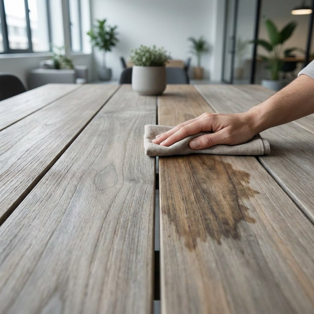 7 Best Ways to Distinguish Dark Stains From Grey Weathering on Teak Furniture - Teak HQ™