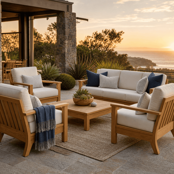 Best Durable Outdoor Conversation Sets for Year-Round Patio Use - Teak HQ™