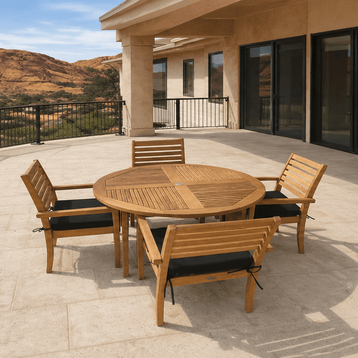 How to Choose the Right Size Teak Outdoor Dining Set - Teak HQ™