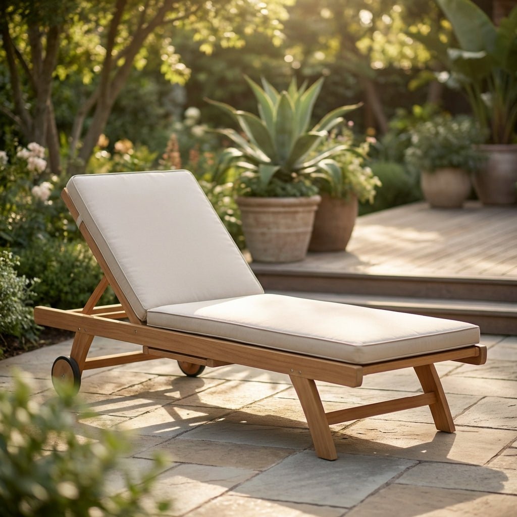 Most Comfortable Teak Chaise Lounges with Free Shipping in USA - Teak HQ™