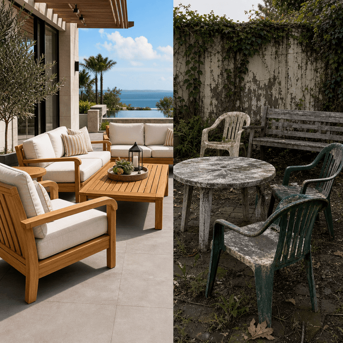 Premium Teak Lounge Furniture vs Budget Outdoor Seating: Which Deserves Your Investment - Teak HQ™