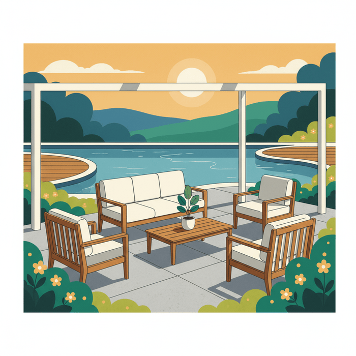 Redesign Your Backyard Oasis: Elevate Outdoor Living with Premium Teak Furniture - Teak HQ™