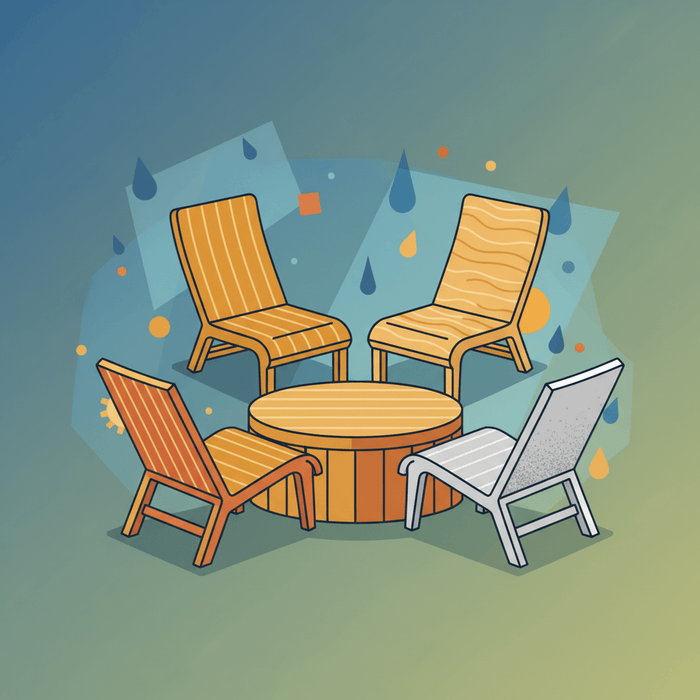 Teak vs. Acacia, Eucalyptus, and Cedar: The Ultimate Outdoor Furniture Durability Showdown - Teak HQ™