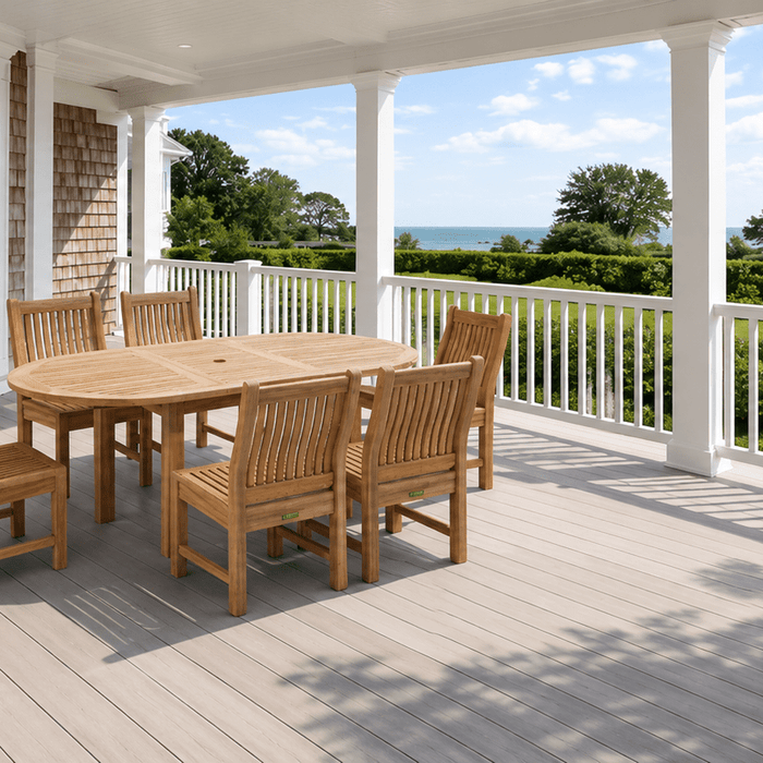 Teak vs Aluminum Outdoor Dining Sets: Which Is Better? - Teak HQ™