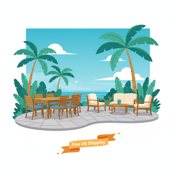 Transform Your Outdoor Oasis: Durable Teak Patio Furniture with Free US Shipping - Teak HQ™