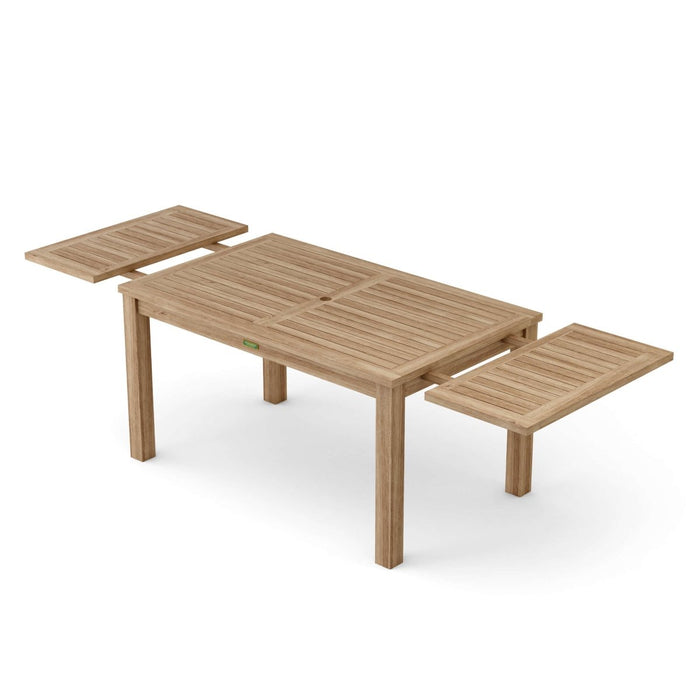 11 - Piece Teak Outdoor Dining Set - Bahama (Table) & Rialto (Chairs) - Teak HQ™