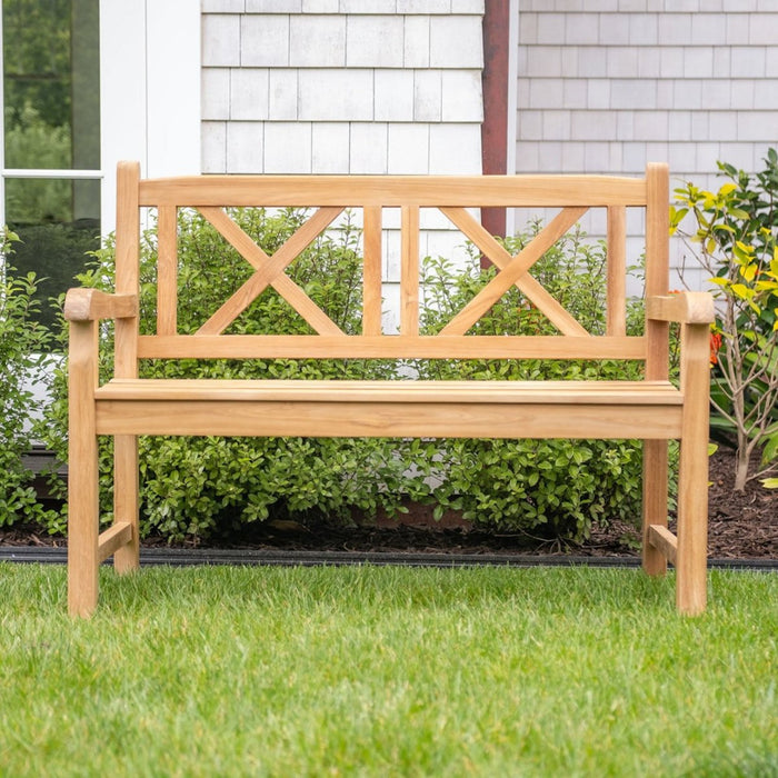 2 - Seater Teak Patio or Garden Bench - Haven - Teak HQ™