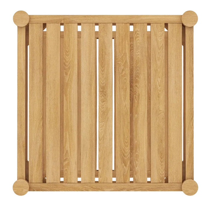 2 - Tier Teak Side Table (Square) - San Lucas - Teak HQ™