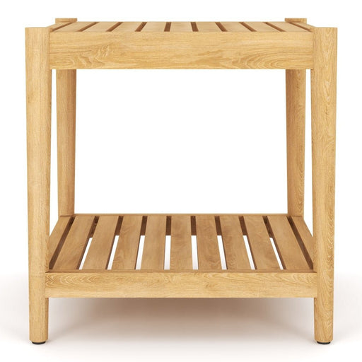 2 - Tier Teak Side Table (Square) - San Lucas - Teak HQ™