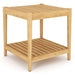 2 - Tier Teak Side Table (Square) - San Lucas - Teak HQ™
