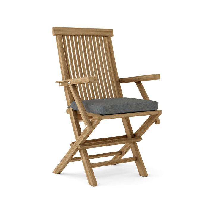 Folding Teak Chairs (Set of 2) - Classic