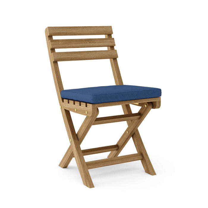 Teak Folding Patio Chairs (Set of 2) - Alabama