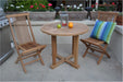 3 - Piece Teak Bistro Set - Montage (Table) & Bristol (Chairs) - Teak HQ™
