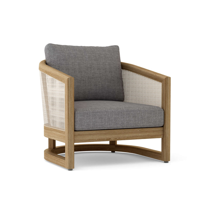 Solid Teak Lounge Chair - Catania