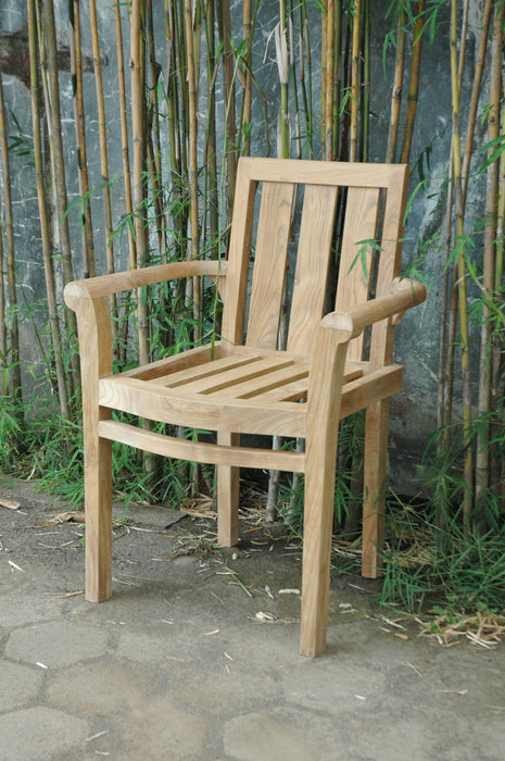 Teak Stacking Chairs (Set of 4) - Classic