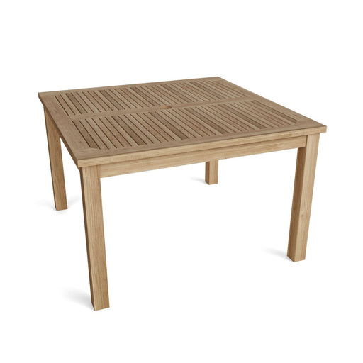 4 - Person Teak Dining Table (47" Square) - Windsor - Teak HQ™
