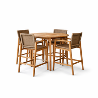 5-Piece Teak Bar Set - Admiral