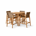 5-Piece Teak Bar Set - Admiral - Teak HQ™