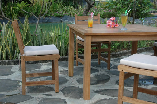 5 - Piece Teak Dining Set - Montage (Table) & Windham (Chairs) - Teak HQ™