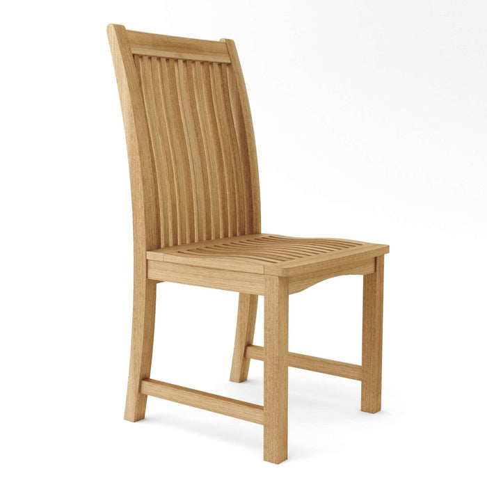 6 - Person Teak Outdoor Dining Set - Bahama (Table) & Chicago (Chairs) - Teak HQ™