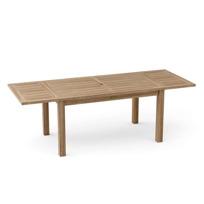 6 - Person Teak Outdoor Dining Set - Bahama (Table) & Chicago (Chairs) - Teak HQ™