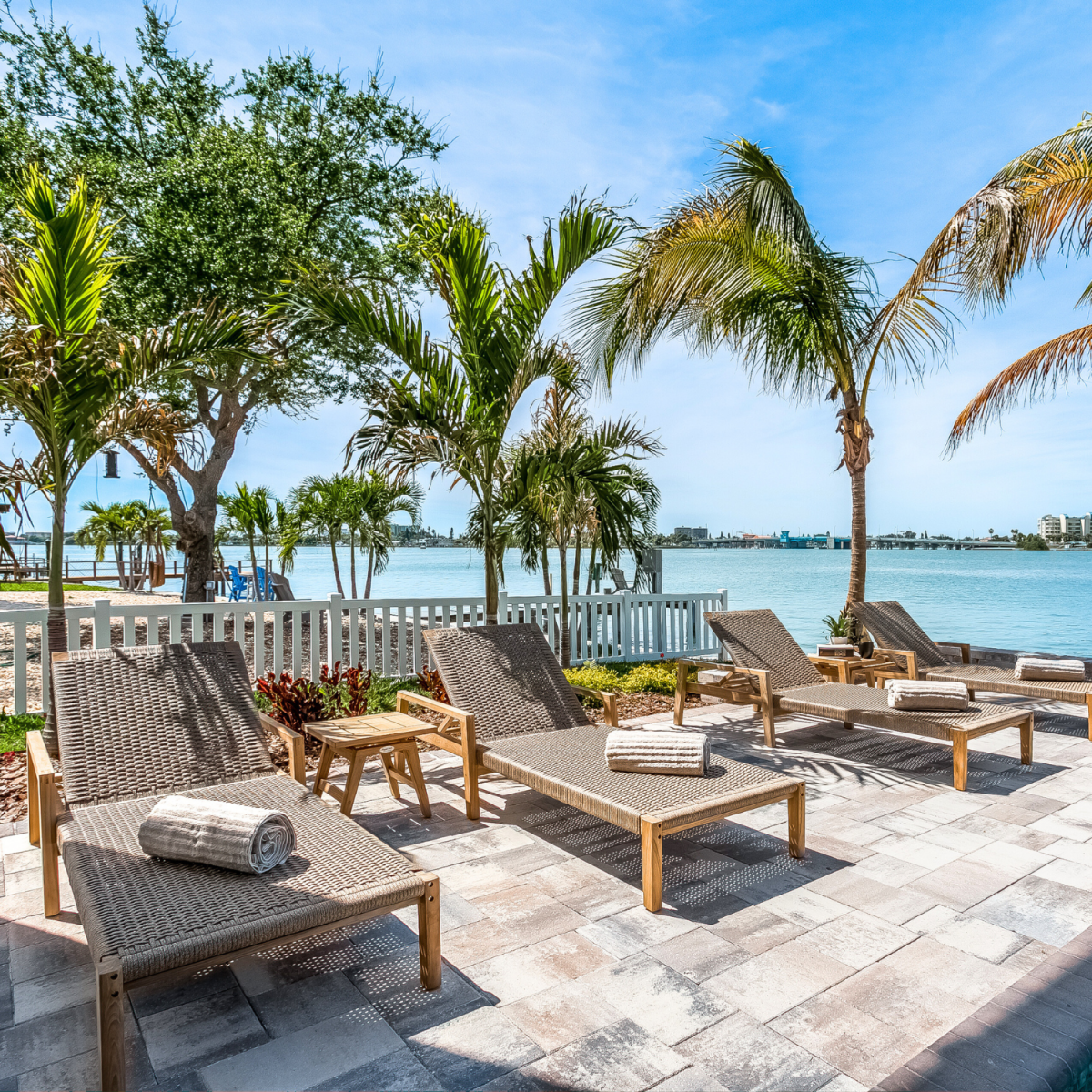 Teak pool furniture for Hamptons seasonal outdoor living