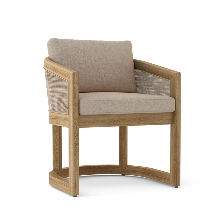 Modern Teak Outdoor Chair - Catania