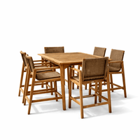 7-Piece Teak Outdoor Dining Set - Admiral