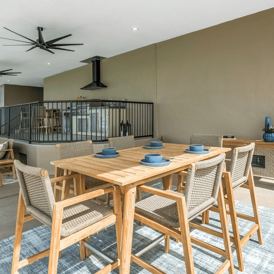 7 - Piece Teak Outdoor Dining Set - Admiral - Teak HQ™