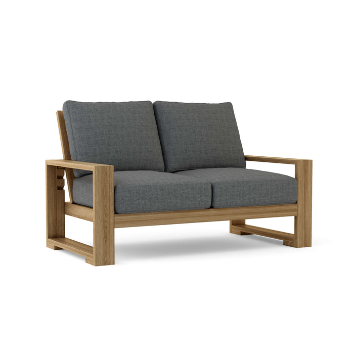 Teak Wood Loveseat - Capistrano