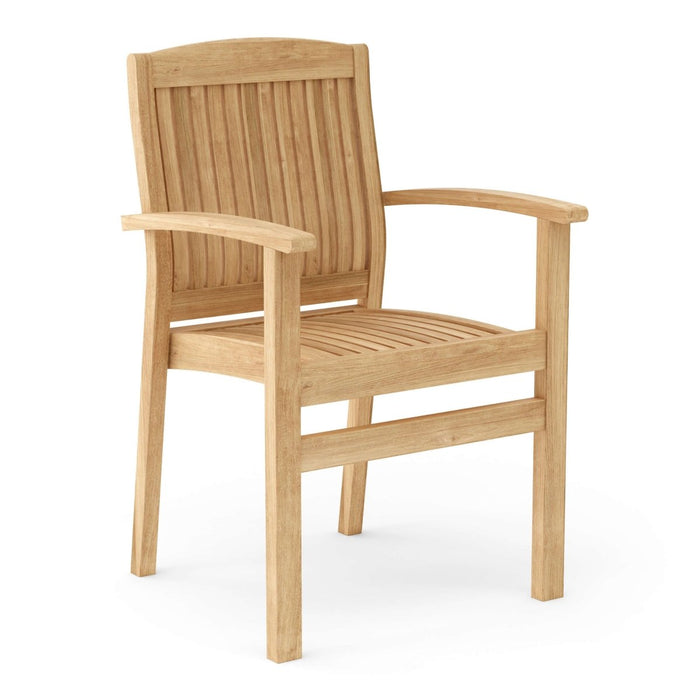 8 - Seat Teak Dining Set - Bahama (Table) & Sahara (Chairs) - Teak HQ™