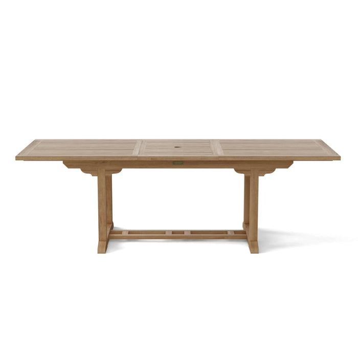 8 - Seater Teak Patio Dining Set - Bahama (Table) & Sahara (Chairs) - Teak HQ™