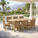 9 - Piece Outdoor Teak Dining Set - Bahama (Table) & Sahara (Chairs) - Teak HQ™