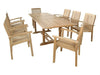 9 - Piece Teak Dining Set - Bahama (Table) & Sahara (Chairs) - Teak HQ™