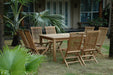 9 - Piece Teak Patio Dining Set - Windsor (Table) & Classic (Chairs) - Teak HQ™