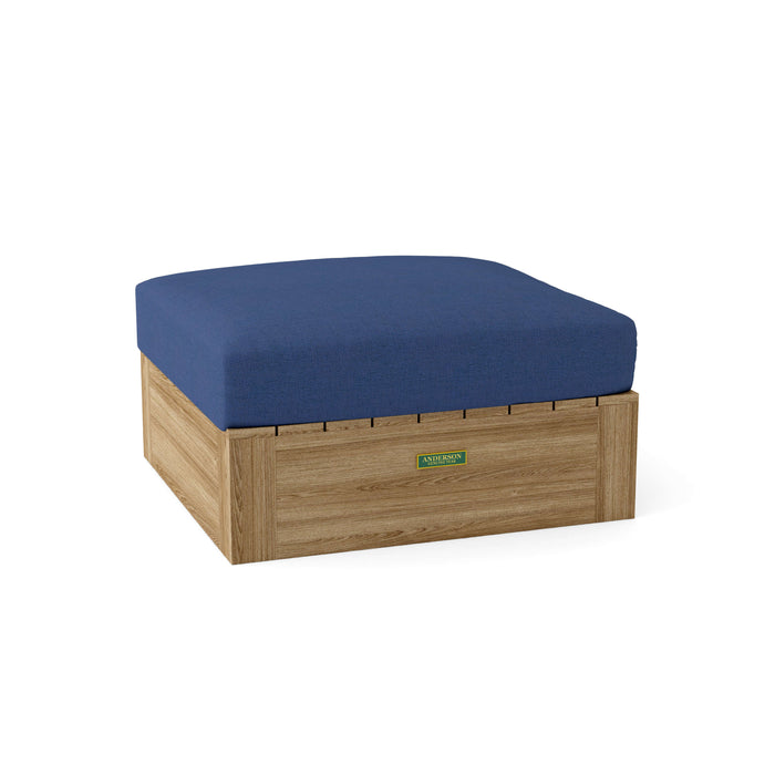 Teak Lounge Seating Ottoman - Copacabana