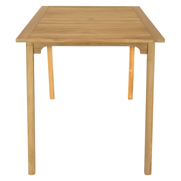 Teak Outdoor Bar Table (70" Long Rectangle) - Admiral