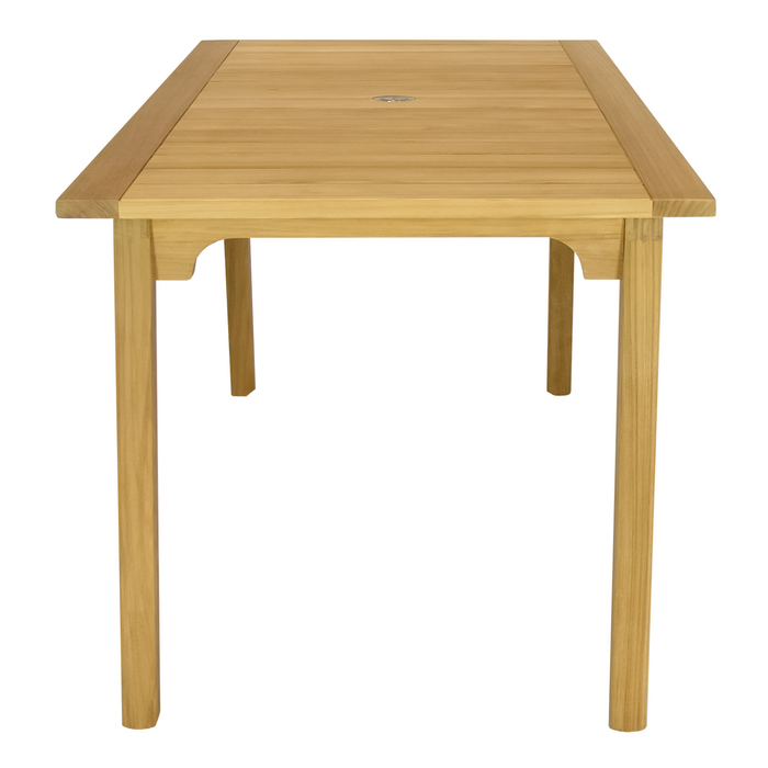 Teak Outdoor Dining Table (65" Long Rectangle) - Admiral