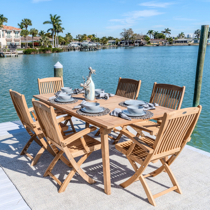 Teak Folding Arm Chair - Sailor