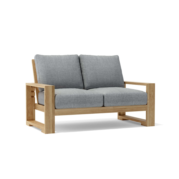 Teak Wood Loveseat - Capistrano