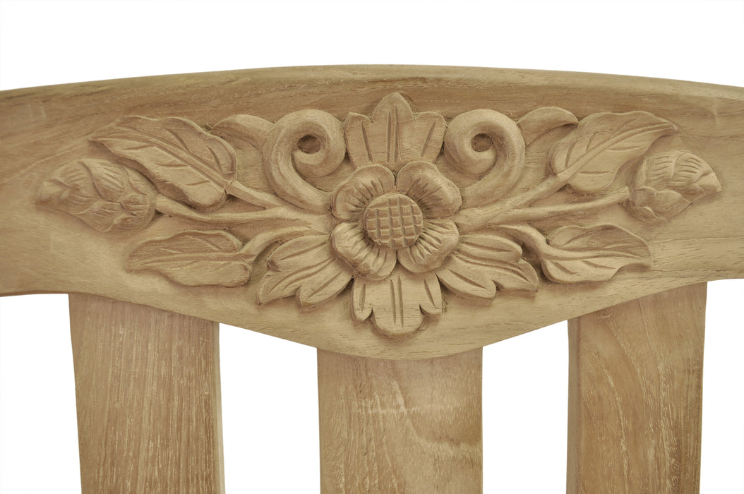 Round Teak Bench (Img 4)