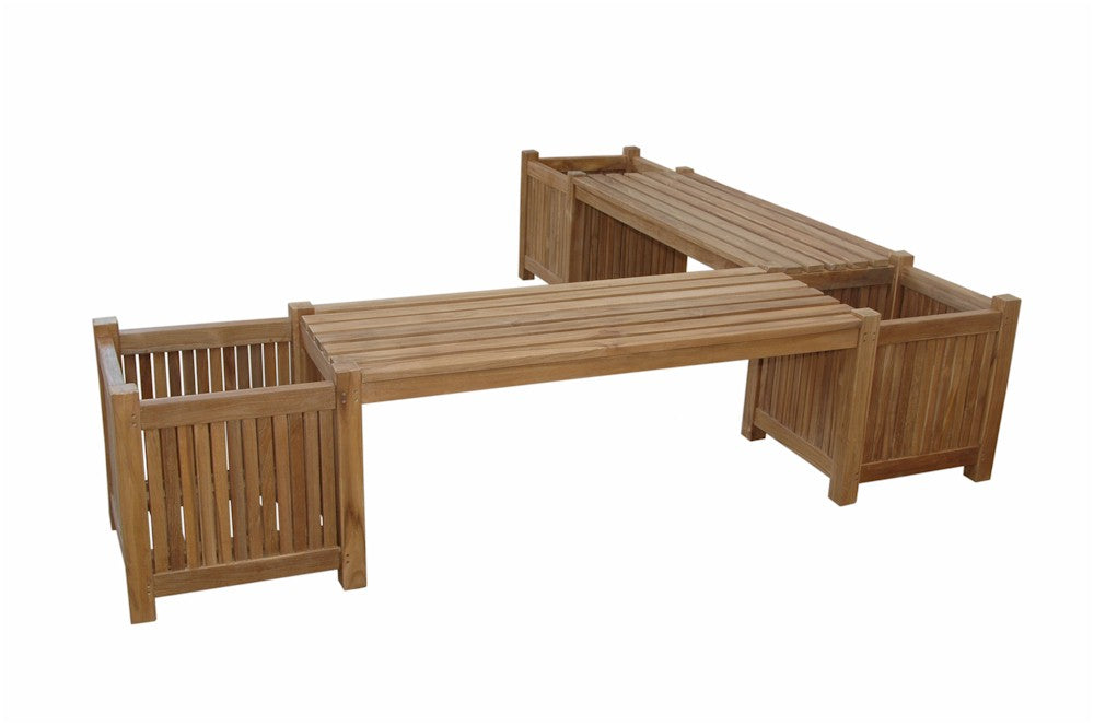 Teak Potting Bench (Img 6)