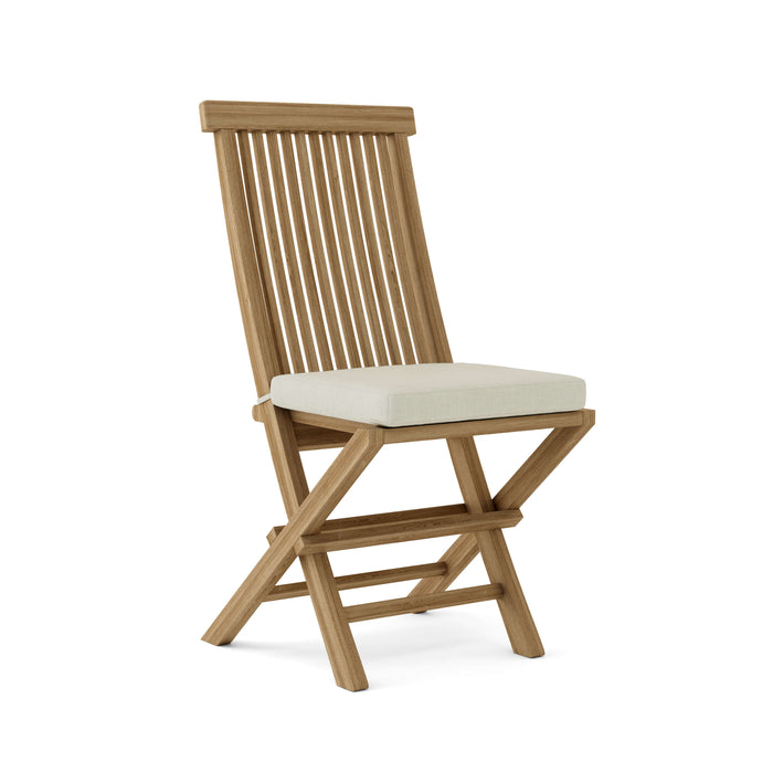 Teak Folding Chairs (Set of 2) - Classic