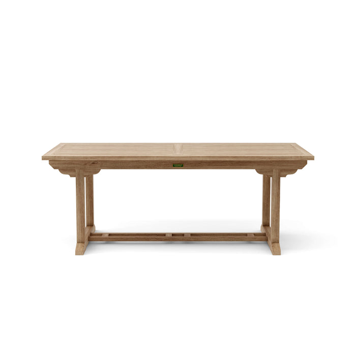 Teak Extension Table (118" Long Rectangle) - Bahama