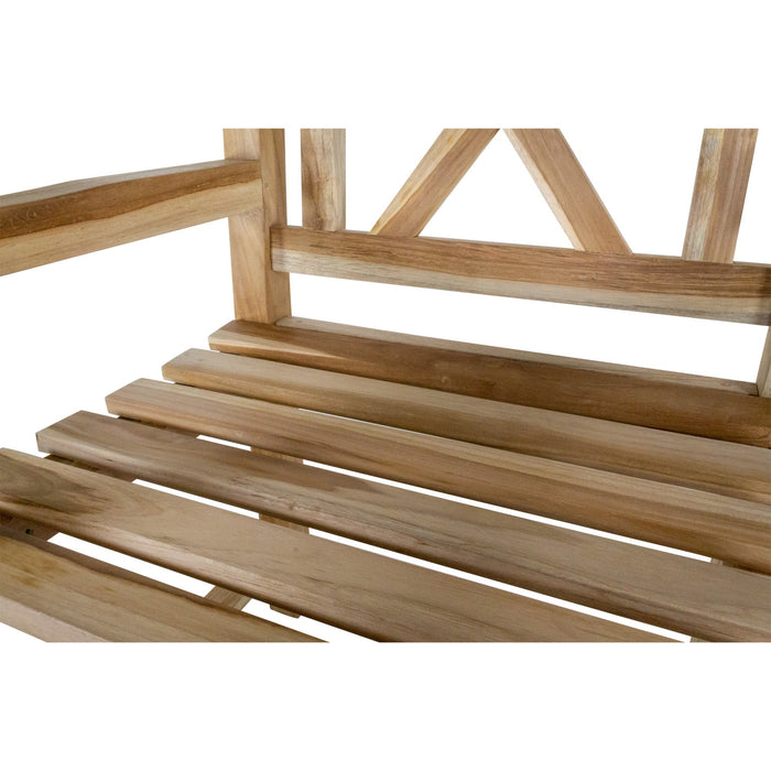 Teak Patio Dining Chair With Arm Rests - Haven