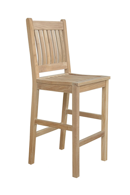 2110 - Teak Bar Height Chair (Img 1)