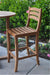 2111 - Teak Bar Stool With Back (Img 3)