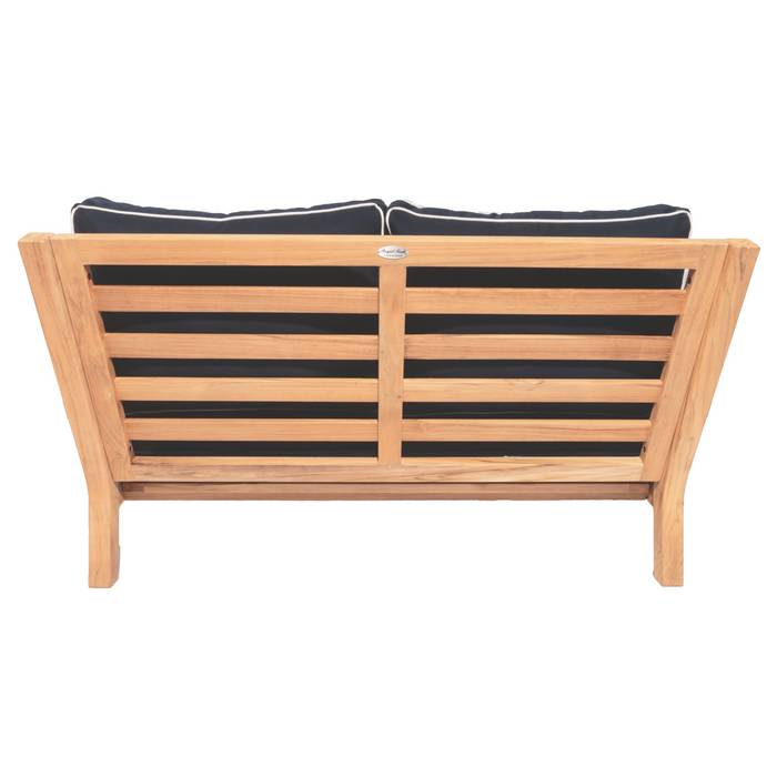 Teak Outdoor Loveseat - Coastal